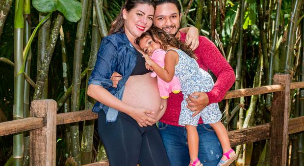 Fotografia de Familia de Esperando o Anthony