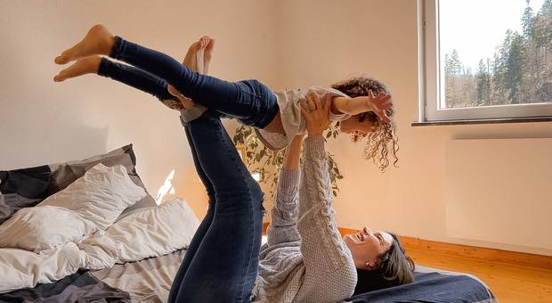 Family of Mother and daughter