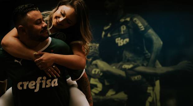 Sessão Pré-Wedding de Ensaio Pré-Wedding Thalita e Caio | Allianz Parque