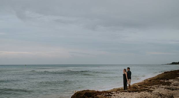 Sessão Pré-Wedding de Ensaio Pré-Wedding Luana e Michel | Cancun