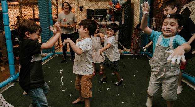 Festa Infantil de Festa de aniversário João e Pedro | Espaço Artería