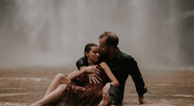 Sessão Pré-Wedding de Ensaio Pré-Wedding Giovanna e Gustavo | Cachoeira Grande