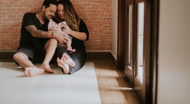 Família de Acompanhamento Fotográfico Lifestyle Serena 03 Meses | São Paulo