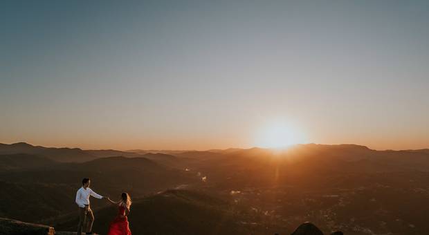 Sessão Pré-Wedding de Ensaio Pré-Wedding Priscila e Willian | Pico do Olho D'água