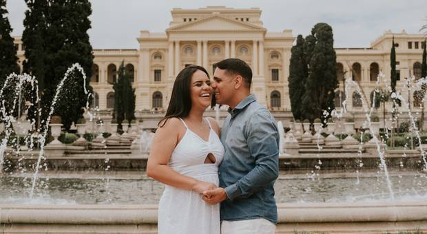 Sessão Pré-Wedding de Ensaio Pré-Wedding Bárbara e Rafael | Parque da Independência