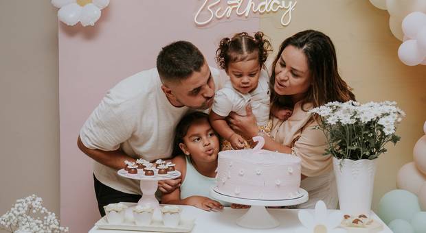 Festa Infantil de Festa de aniversário Manuela