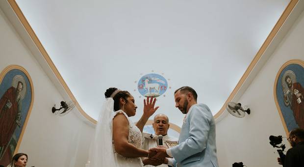 Casamento de Casamento Fátima e Vagner | Paróquia São Francisco de Assis