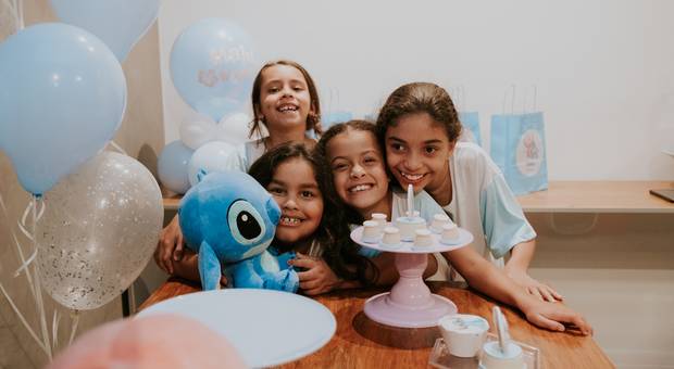 Festa Infantil de Festa do Pijama de Maria Luiza