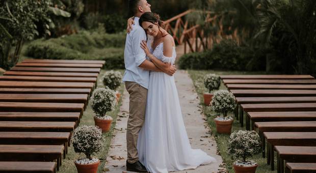Casamento de Casamento Beatriz e Rafael | Chácara Guaiol Eventos