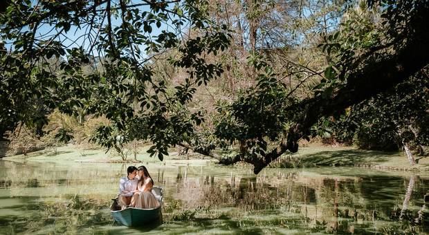Sessão Pré-Wedding de Ensaio Pré-Wedding Louysie e Guilherme | Fazenda 7 Lagoas