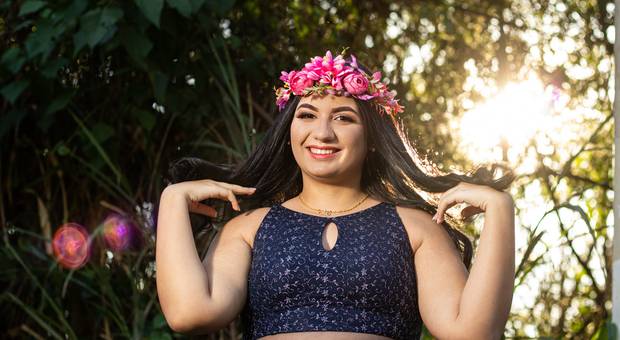 Ensaio Fotográfico de Julia - Ensaio Debutante