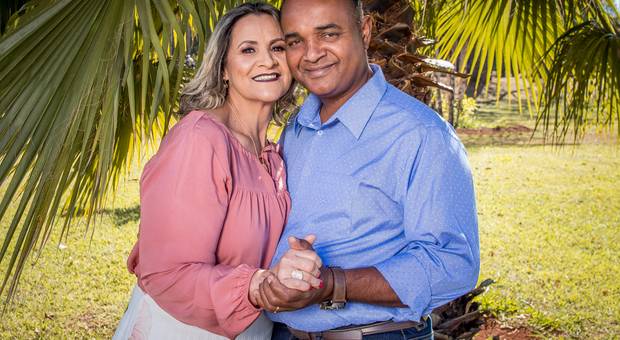 Ensaio de Casal de Adriana e Eduardo