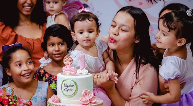 Aniversário de ALYNNE 1 ANINHO