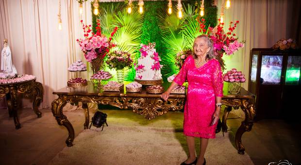 Aniversário Adulto de Dona Osmarina 88 anos