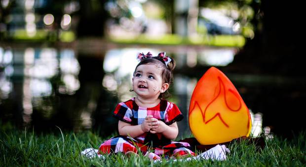 Ensaio externo de Marillian 1 aninho