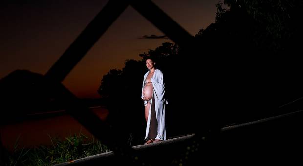 Ensaio Gestante de Bianca e Léo à espera da Antonela