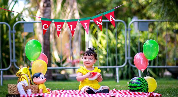 Smash the cake de Celina 1 aninho