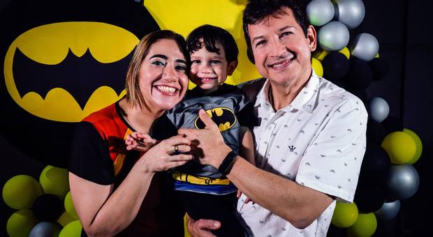 Aniversário de Carlos 3 anos 