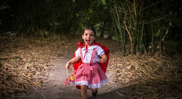 Ensaio externo de Celina 3 anos