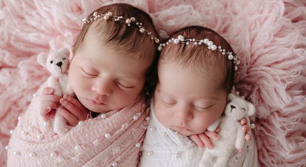 Newborn de Olivia  e Helena Newborn