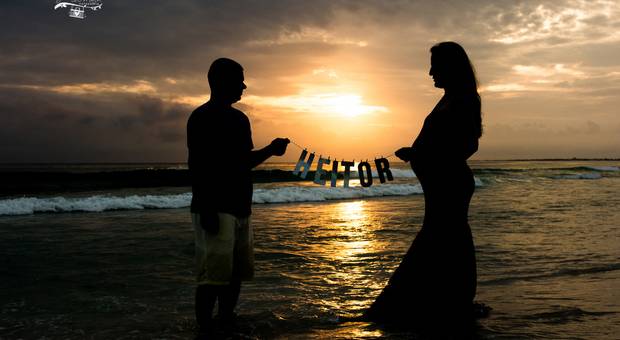 Gestante de Monica  + Wildner  =   Giovanna e Heitor