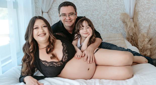 Gestante de Ana Regina à espera do Lucas