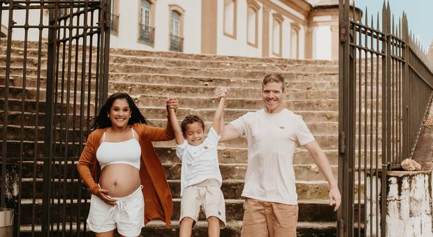 Gestante de Deliane + Leonardo = Gabriel