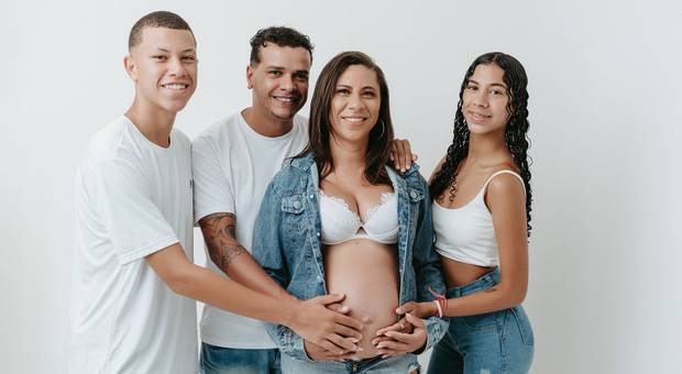 Gestante de Sandrinha + Flavio = Ravi 