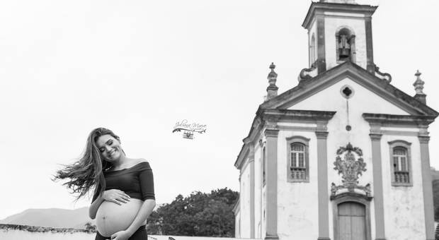 Gestante de Laura  a espera por Sofia