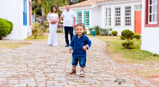 Gestante de Mariane a espera da Emilly