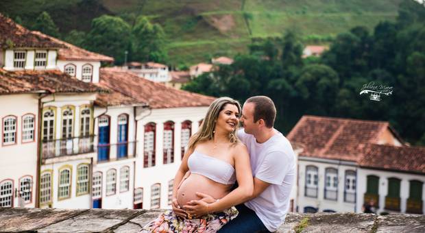 Gestante de Viviane + Douglas = Gabriel 