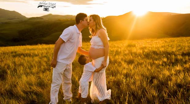 Gestante de Pollyana e João a espera de Laura