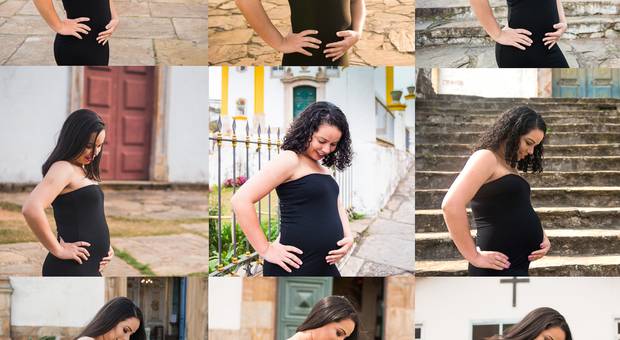 Gestante de Geralda a espera de Isabelle - Acompanhamento Gestacional