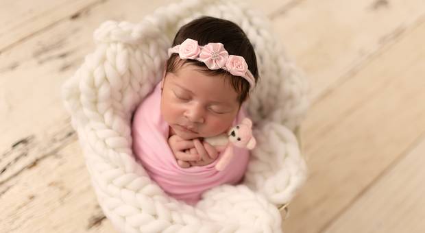 Newborn de Maria Lívia 