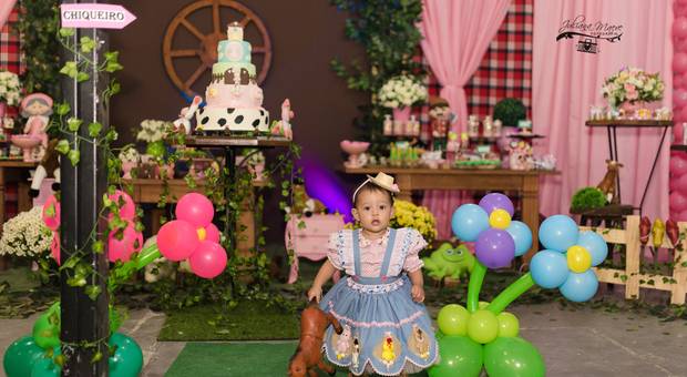 Aniversário de 1 aninho da Elis