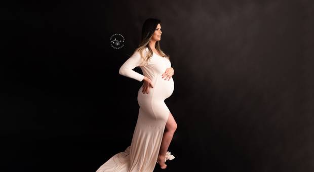 Gestante de Nayara a doce espera do Henrique