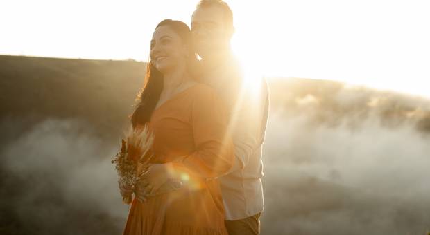 Ensaio de família de Rebecca e família