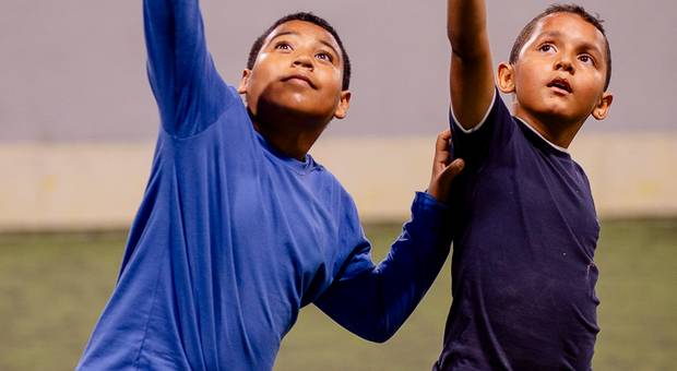 ENSAIOS de Ensaio dos irmãos - Samuel, Esther e Benny.