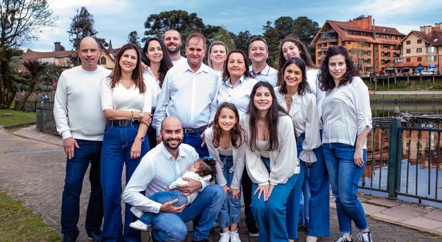 Família de Teresa e Sadi