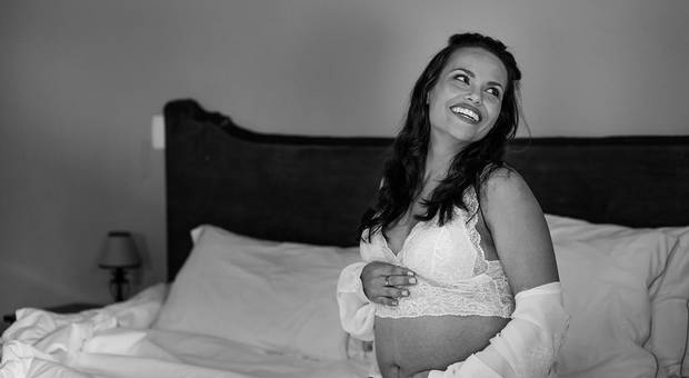 Gestante de Michele de Sá