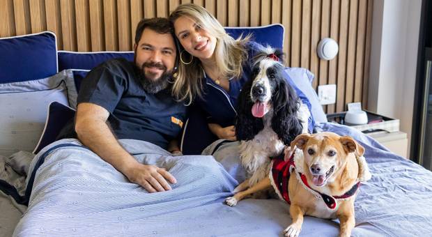 Ensaio Família Interno de Ensaio Mushu e Mustafá