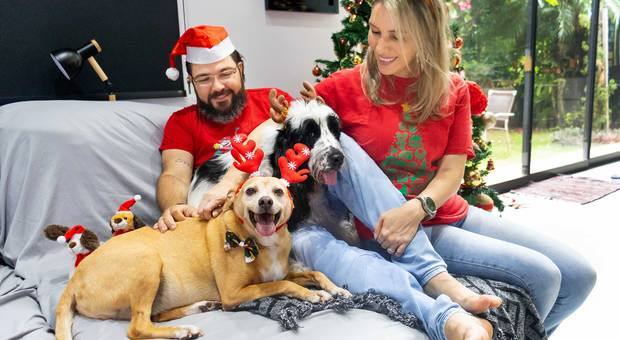 Natal de Ensaio Natal 2025 - Mushu, Mustafá, Amana e Diego