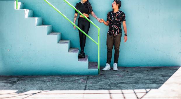 Casal de Talita e Edson