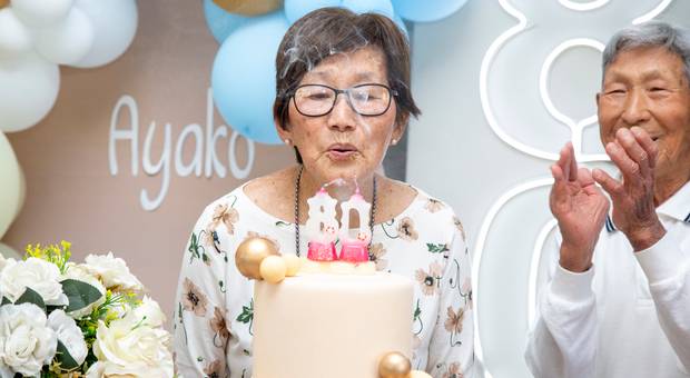 Festividades de Ayako 80 Anos