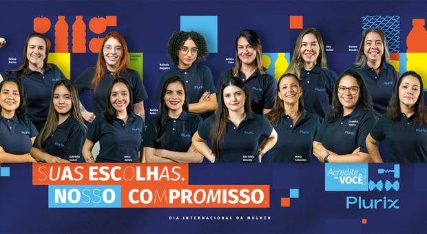 Corporativo de Campanha Dia Internacional da Mulher - Plurix
