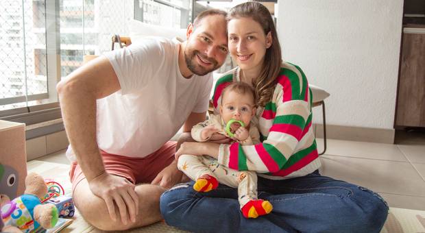 Ensaio de Ensaio de Família - Primeiro Ensaio de Família do Carlos