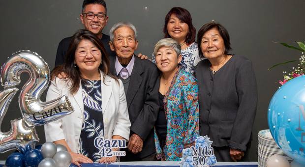 Festividades de Aniversário em dose dupla: Miki e Cazu no Restaurante Nanako