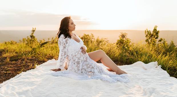 Gestante de Janaína e Marcos 