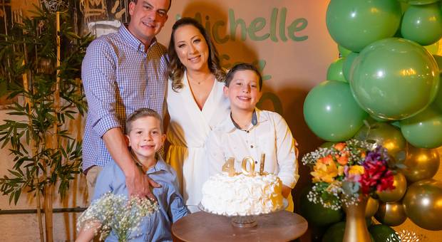 Eventos Sociais de Michelle 40 Anos