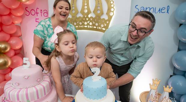 Festa Infantil de Sofia 5 anos e Samuel 2 anos